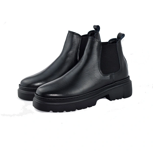 Bottine homme 460 noir cuir pour homme .... miniature